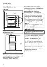 Preview for 72 page of Miele 11289940 Operating And Installation Instructions