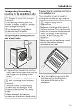 Preview for 73 page of Miele 11289940 Operating And Installation Instructions