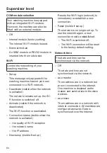 Preview for 94 page of Miele 11289940 Operating And Installation Instructions