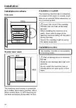 Preview for 60 page of Miele 11395240 Operating And Installation Instructions