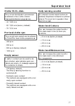 Preview for 77 page of Miele 11395240 Operating And Installation Instructions