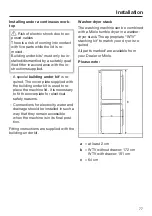 Предварительный просмотр 77 страницы Miele 11653560 Operating Instructions Manual