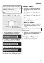 Предварительный просмотр 87 страницы Miele 11653560 Operating Instructions Manual