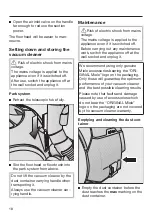 Preview for 18 page of Miele 11673540 Operating Instructions Manual