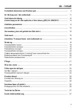 Preview for 3 page of Miele 12033990 Operating Instructions Manual