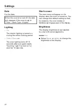 Preview for 42 page of Miele 22678055USA Operating And Installation Instructions