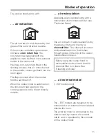 Предварительный просмотр 11 страницы Miele 279-4 EXT Operating And Installation Manual