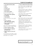 Preview for 13 page of Miele 279-4 EXT Operating And Installation Manual