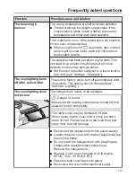 Preview for 117 page of Miele 30" Dual Fuel Range Operating Instructions Manual