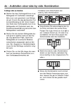 Preview for 4 page of Miele 4002515810071 Side-By-Side Installation