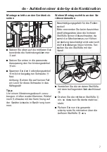 Preview for 7 page of Miele 4002515810071 Side-By-Side Installation