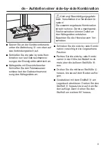 Preview for 9 page of Miele 4002515810071 Side-By-Side Installation