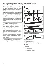 Preview for 10 page of Miele 4002515810071 Side-By-Side Installation