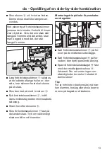 Preview for 13 page of Miele 4002515810071 Side-By-Side Installation