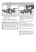 Preview for 33 page of Miele 4002515810071 Side-By-Side Installation