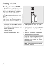 Preview for 72 page of Miele 4002516366881 Operating Instructions Manual