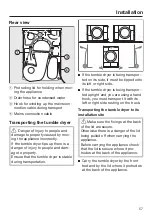 Preview for 57 page of Miele 4002516488002 Operating Instructions Manual