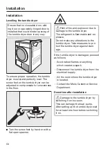 Preview for 58 page of Miele 4002516488002 Operating Instructions Manual