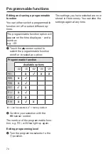 Preview for 70 page of Miele 4002516488002 Operating Instructions Manual