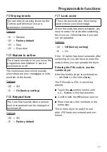 Preview for 71 page of Miele 4002516488002 Operating Instructions Manual