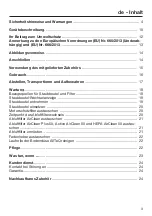 Preview for 3 page of Miele 41CRP331CE Operating Instructions Manual