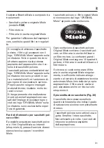 Preview for 91 page of Miele 41CRP331CE Operating Instructions Manual