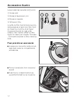 Предварительный просмотр 12 страницы Miele 5 (French) Mode D'Emploi