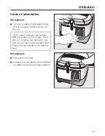 Предварительный просмотр 15 страницы Miele 5 (French) Mode D'Emploi