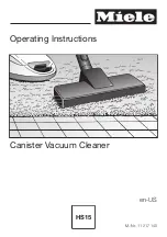 Miele 5018 Operating Instructions Manual preview