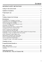 Preview for 3 page of Miele 5018 Operating Instructions Manual