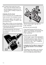 Preview for 14 page of Miele 5018 Operating Instructions Manual