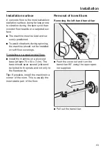 Preview for 63 page of Miele 51506263IRL Operating And Installation Instructions