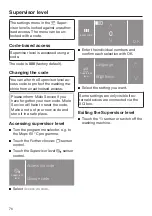 Preview for 76 page of Miele 51506263IRL Operating And Installation Instructions