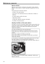 Preview for 122 page of Miele 62858350USA Operating Instructions Manual