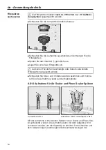 Preview for 16 page of Miele A 105/1 Operating Instructions Manual