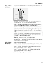 Preview for 135 page of Miele A 105/1 Operating Instructions Manual