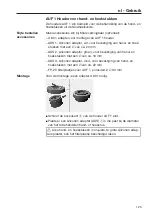 Preview for 125 page of Miele A 105 Operating Instructions Manual