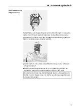 Предварительный просмотр 15 страницы Miele A 203 Operating Instructions Manual