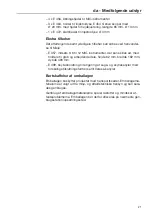 Предварительный просмотр 21 страницы Miele A 203 Operating Instructions Manual