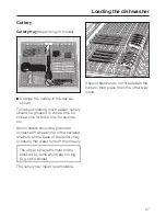 Preview for 27 page of Miele ADVANTA SERIES G 2020 Operating Instructions Manual