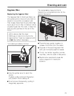 Предварительный просмотр 25 страницы Miele Allerdry T 4464 C Operating Instructions Manual