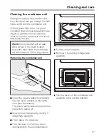 Предварительный просмотр 27 страницы Miele Allerdry T 4464 C Operating Instructions Manual