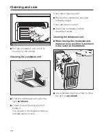 Предварительный просмотр 28 страницы Miele Allerdry T 4464 C Operating Instructions Manual