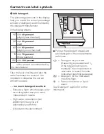 Предварительный просмотр 24 страницы Miele Allerwash W 2584 WPS Operating Instructions Manual