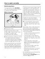 Preview for 14 page of Miele Allerwash W 3574 WPS Operating Instructions Manual