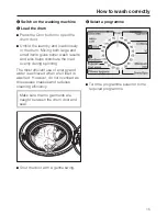 Preview for 15 page of Miele Allerwash W 3574 WPS Operating Instructions Manual