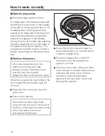 Preview for 18 page of Miele Allerwash W 3574 WPS Operating Instructions Manual