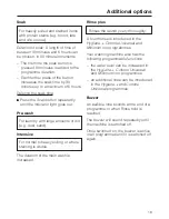 Preview for 19 page of Miele Allerwash W 3574 WPS Operating Instructions Manual