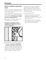 Preview for 32 page of Miele Allerwash W 3574 WPS Operating Instructions Manual