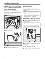 Preview for 42 page of Miele Allerwash W 3574 WPS Operating Instructions Manual